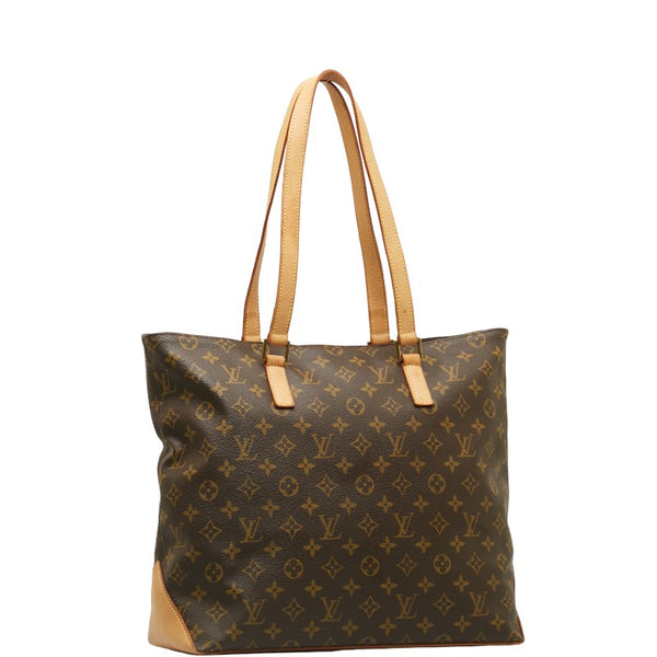 ルイ ヴィトン モノグラム カバメゾ ショルダーバッグ トートバッグ  M51151 ブラウン PVC レザー レディース LOUIS VUITTON 【中古】