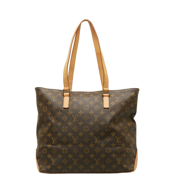 ルイ ヴィトン モノグラム カバメゾ ショルダーバッグ トートバッグ  M51151 ブラウン PVC レザー レディース LOUIS VUITTON 【中古】