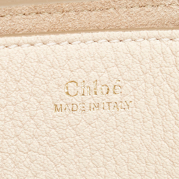 クロエ ドリュー チェーン ショルダーバッグ アイボリー ホワイト レザー レディース Chloe 【中古】