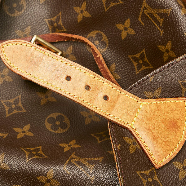 ルイ ヴィトン モノグラム モンスリGM リュック バックパック M51135 ブラウン PVC レザー レディース LOUIS VUITTON 【中古】