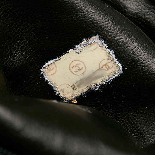 シャネル ココマーク チェーン トートバッグ ショルダーバッグ ブラック ゴールド キャビアスキン レディース CHANEL 【中古】