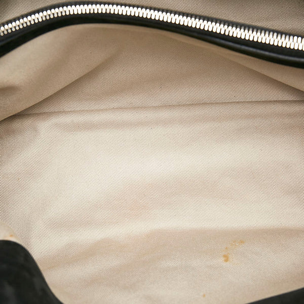 シャネル ココマーク ワイルドステッチ トートバッグ チェーン ショルダーバッグ 2WAY ブラック レザー レディース CHANEL 【中古】