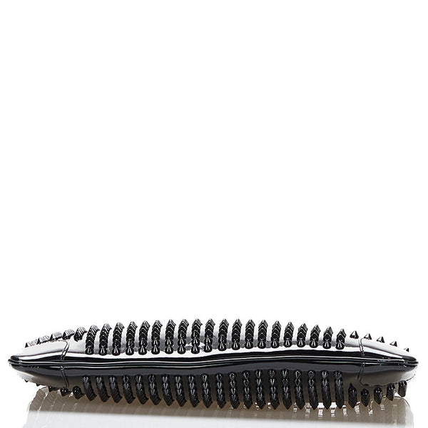 クリスチャンルブタン スタッズ ショルダーバッグ クラッチバッグ 2WAY ブラック パテントレザー レディース Christian Louboutin 【中古】