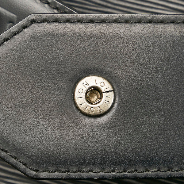 ルイ ヴィトン エピ サックデポールGM ショルダーバッグ M80155 ノワール ブラック レザー レディース LOUIS VUITTON 【中古】