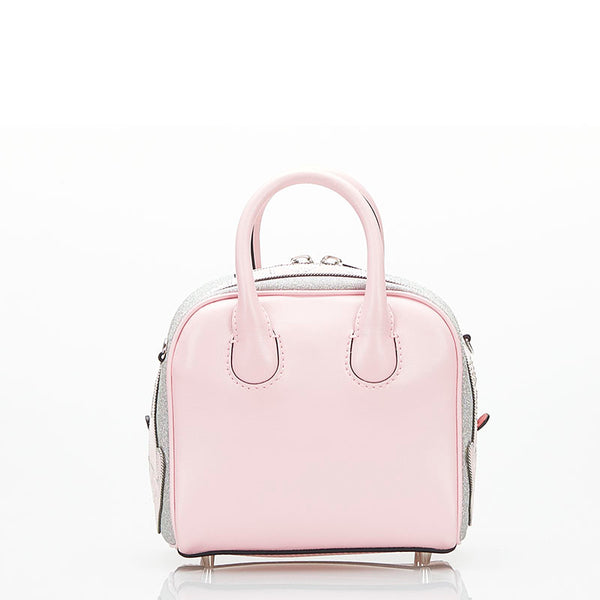 クリスチャンルブタン SEA SEX AND SUN ミニハンドバッグ ショルダーバッグ 2WAY ピンク レザー レディース Christian Louboutin 【中古】