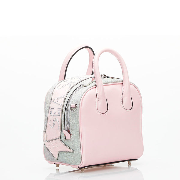 クリスチャンルブタン SEA SEX AND SUN ミニハンドバッグ ショルダーバッグ 2WAY ピンク レザー レディース Christian Louboutin 【中古】