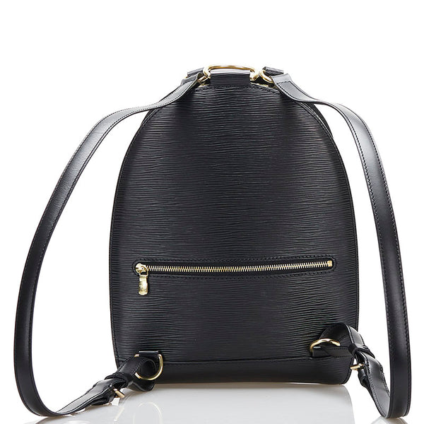 ルイ ヴィトン エピ マビヨン リュック バックパック M52232 ブラック ノワール レザー レディース LOUIS VUITTON 【中古】