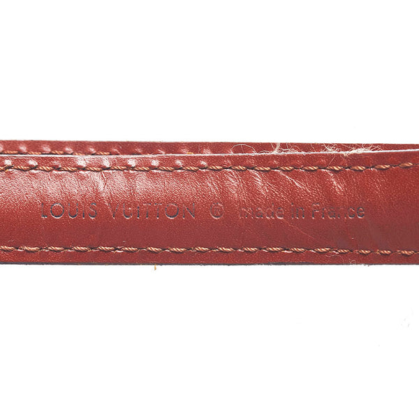 ルイ ヴィトン ショルダーストラップ ブラウン レザー レディース LOUIS VUITTON 【中古】
