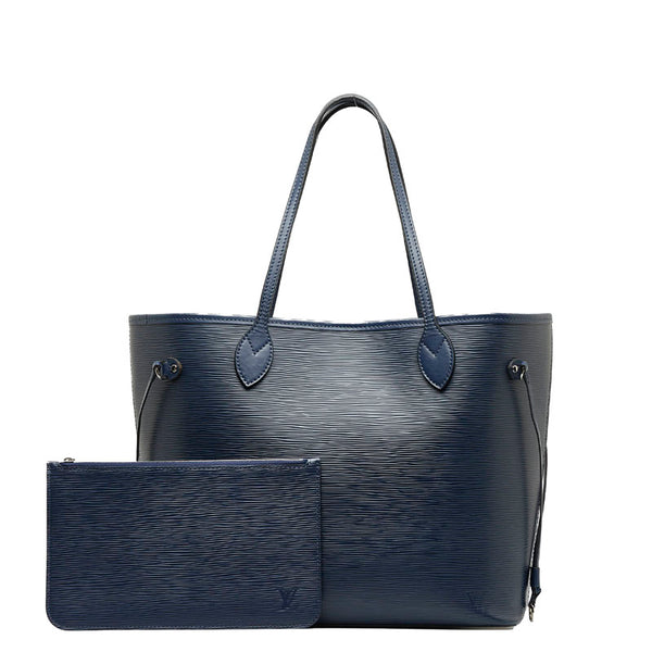ルイ ヴィトン エピ ネヴァーフルMM トートバッグ ショルダーバッグ M40885  アンディゴブルー レザー レディース LOUIS VUITTON 【中古】