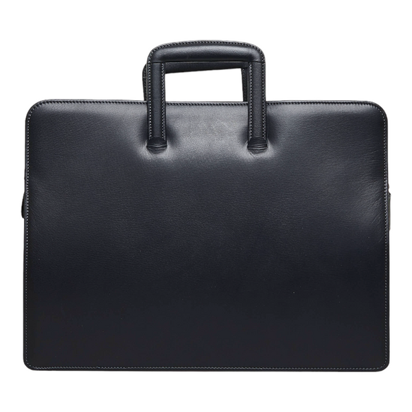 バレンシアガ BB ビジネスバッグ ブリーフケース 書類バッグ 7180601 ブラック レザー レディース BALENCIAGA 【中古】