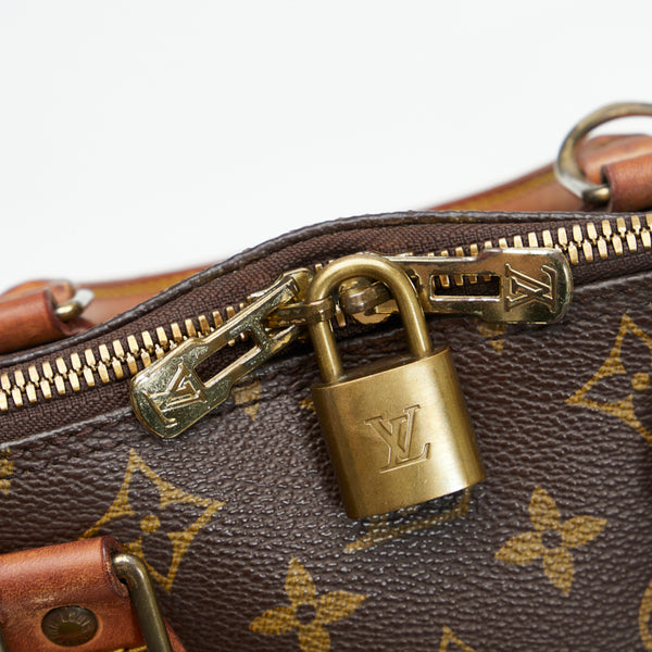 ルイ ヴィトン モノグラム アルマPM ハンドバッグ M51130 ブラウン PVC レザー レディース LOUIS VUITTON 【中古】