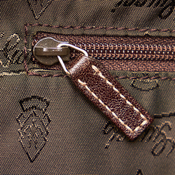 グッチ GGクリスタル ワンショルダー 181492 ブラウン PVC レザー レディース GUCCI 【中古】