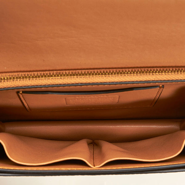 コーチ アリー 斜め掛け ショルダーバッグ 3928 ベージュ レザー レディース COACH 【中古】