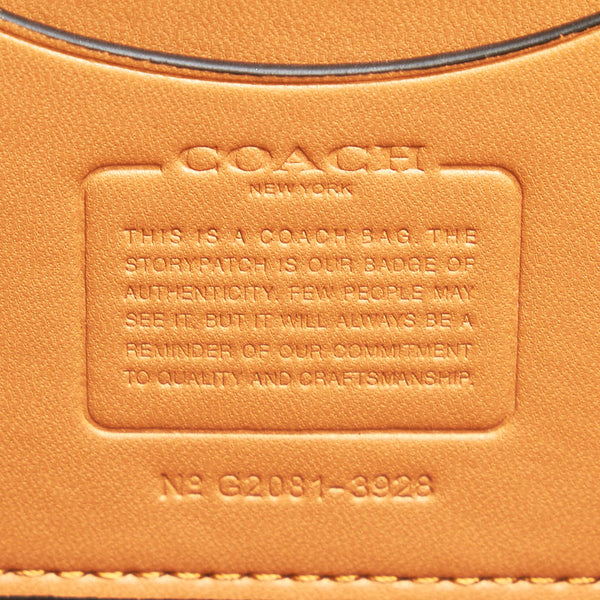 コーチ アリー 斜め掛け ショルダーバッグ 3928 ベージュ レザー レディース COACH 【中古】