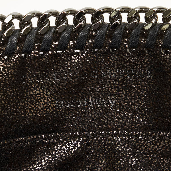 ステラマッカートニー ファラベラ クラッチバッグ ブラック シルバー 合成皮革 レディース Stella McCartney 【中古】