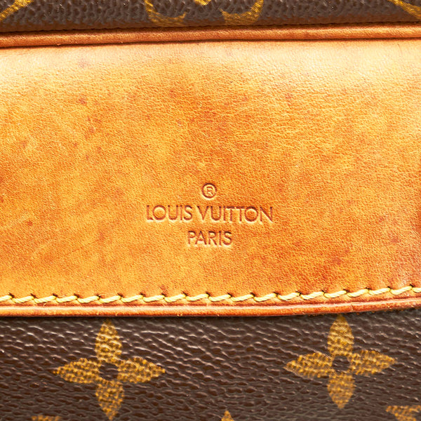 ルイ ヴィトン モノグラム ドーヴィル ハンドバッグ M47270 ブラウン PVC レザー レディース LOUIS VUITTON 【中古】