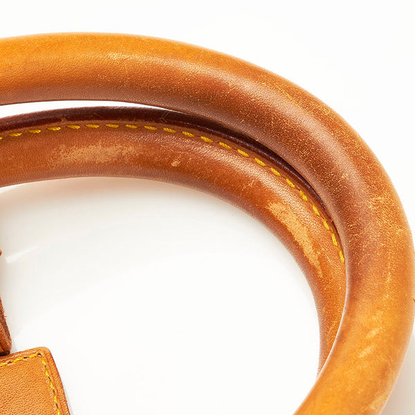 ルイ ヴィトン モノグラム キーポル50 ボストンバッグ トラベルバッグ M41426 ブラウン PVC レザー レディース LOUIS VUITTON 【中古】
