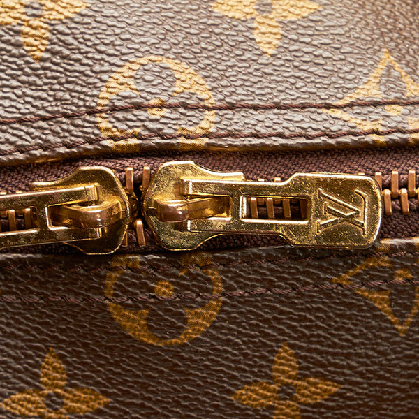 ルイ ヴィトン モノグラム キーポル50 ボストンバッグ トラベルバッグ M41426 ブラウン PVC レザー レディース LOUIS VUITTON 【中古】