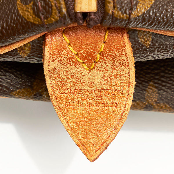 ルイ ヴィトン モノグラム キーポル50 ボストンバッグ トラベルバッグ M41426 ブラウン PVC レザー レディース LOUIS VUITTON 【中古】