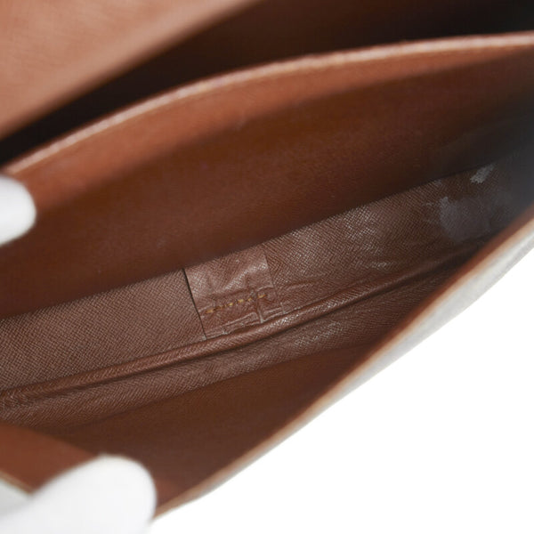 ルイ ヴィトン モノグラム カルトシエールGM 斜め掛け ショルダーバッグ M51252 ブラウン PVC レザー レディース LOUIS VUITTON 【中古】
