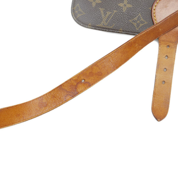 ルイ ヴィトン モノグラム カルトシエールGM 斜め掛け ショルダーバッグ M51252 ブラウン PVC レザー レディース LOUIS VUITTON 【中古】