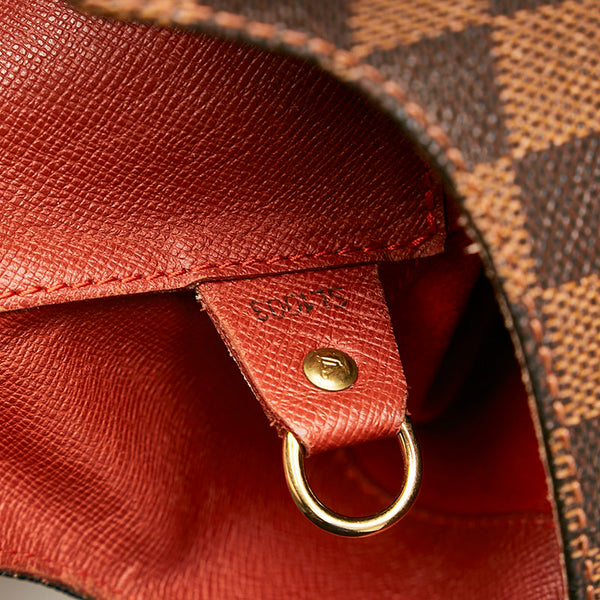 ルイ ヴィトン ダミエ ミュゼット 斜め掛け ショルダーバッグ Ｍ51302 ブラウン PVC レザー レディース LOUIS VUITTON 【中古】