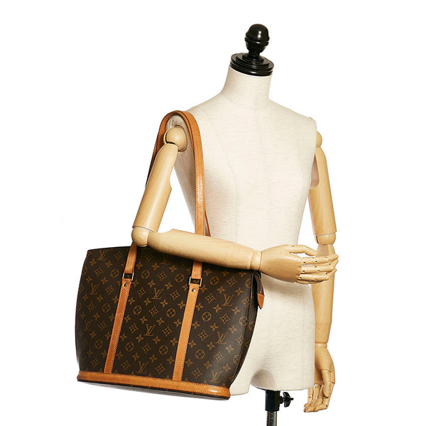 ルイ ヴィトン モノグラム バビロン ショルダーバッグ Ｍ51102 ブラウン PVC レザー レディース LOUIS VUITTON 【中古】