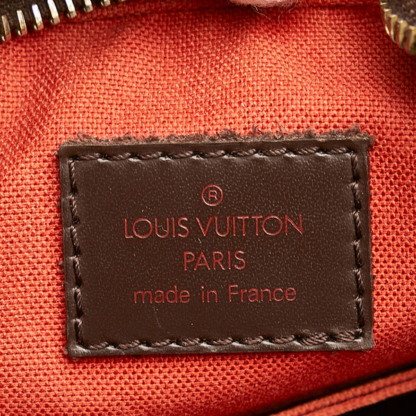 ルイ ヴィトン ダミエ オラフPM 斜め掛け ショルダーバッグ  N41442 エベヌ ブラウン PVC レザー レディース LOUIS VUITTON 【中古】