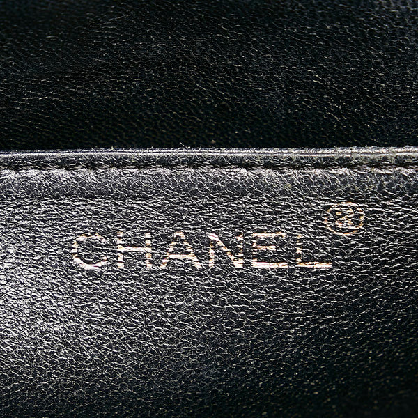 シャネル ココマーク ターンロック ハンドバッグ ブラック キャビアスキン レディース CHANEL 【中古】