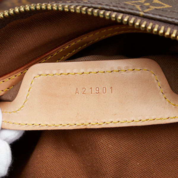 ルイ ヴィトン モノグラム サックポロション ボストンバッグ トラベルバッグ 旅行用バッグ ２WAY M41222 ブラウン PVC レザー レディース LOUIS VUITTON 【中古】
