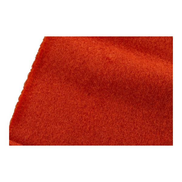 エルメス マフラー レッド カシミヤ レディース HERMES 【中古】