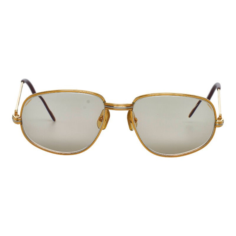 カルティエ トリニティ メガネ サングラス 眼鏡 ゴールド メッキ レディース CARTIER 【中古】