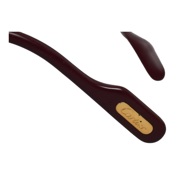 カルティエ トリニティ メガネ サングラス 眼鏡 ゴールド メッキ レディース CARTIER 【中古】