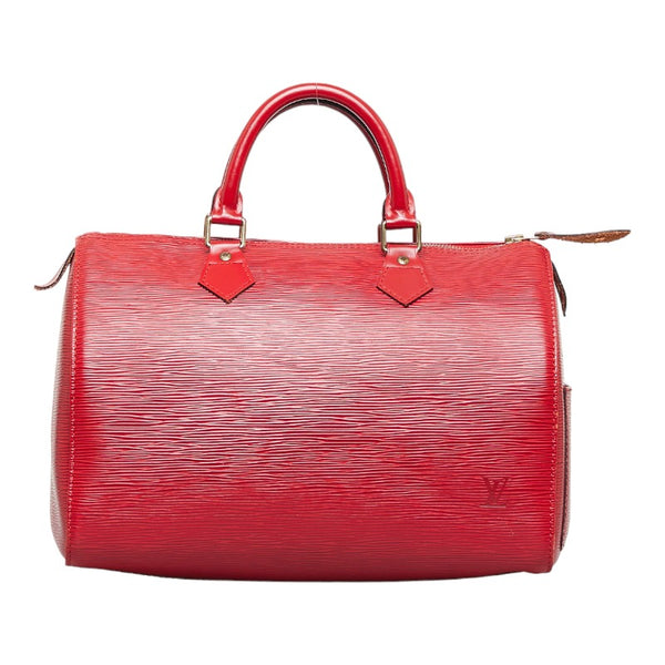 ルイ ヴィトン エピ スピーディ30 ハンドバッグ ボストンバッグ M43007 カスティリアンレッド レザー レディース LOUIS VUITTON 【中古】