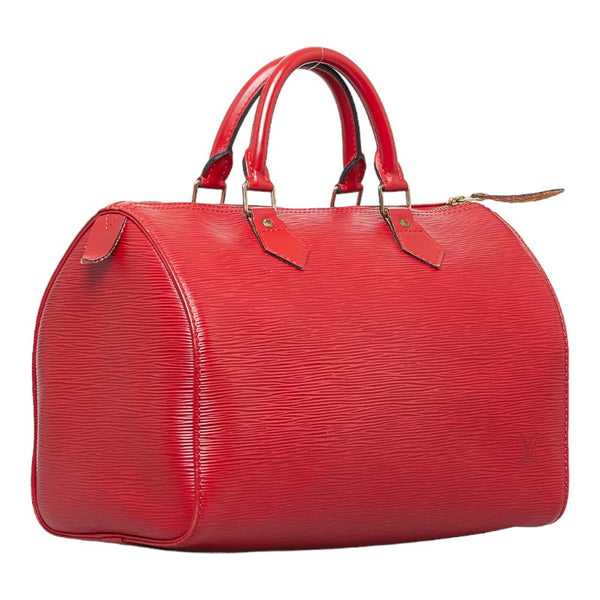 ルイ ヴィトン エピ スピーディ30 ハンドバッグ ボストンバッグ M43007 カスティリアンレッド レザー レディース LOUIS VUITTON 【中古】