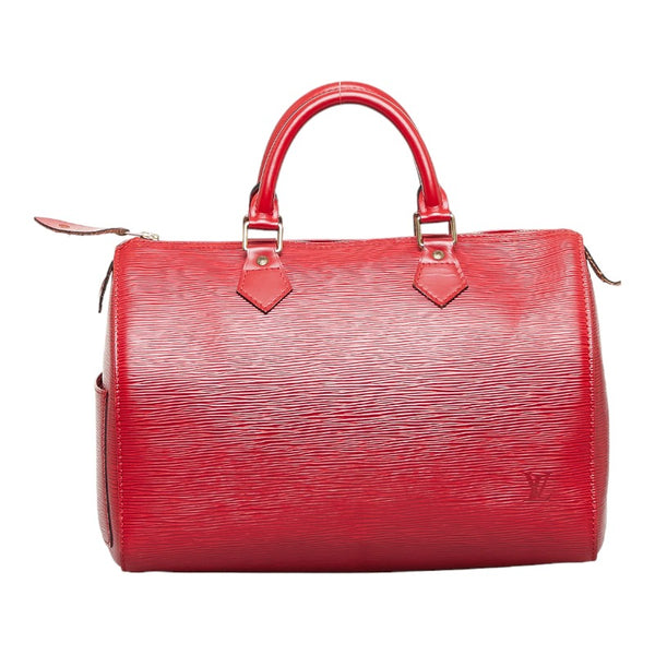 ルイ ヴィトン エピ スピーディ30 ハンドバッグ ボストンバッグ M43007 カスティリアンレッド レザー レディース LOUIS VUITTON 【中古】