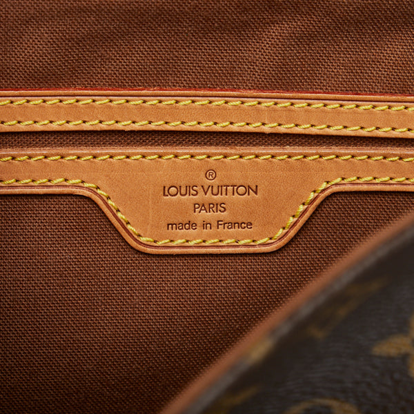 ルイ ヴィトン モノグラム ベルエア ハンドバッグ ショルダーバッグ 2WAY M51122 ブラウン PVC レザー レディース LOUIS VUITTON 【中古】