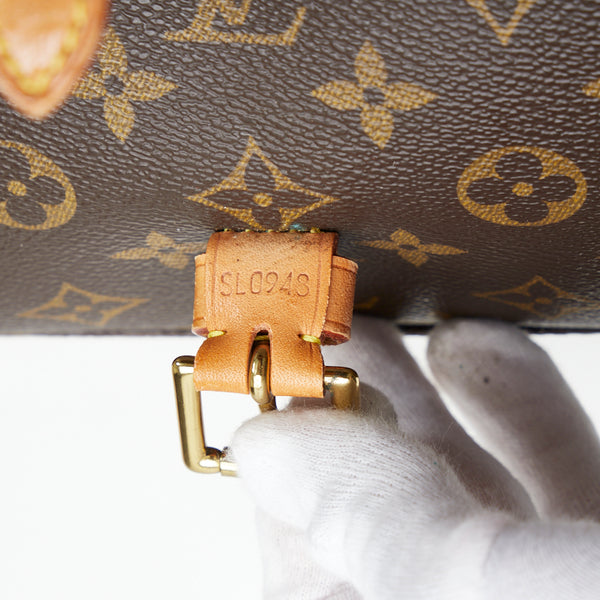 ルイ ヴィトン モノグラム ベルエア ハンドバッグ ショルダーバッグ 2WAY M51122 ブラウン PVC レザー レディース LOUIS VUITTON 【中古】