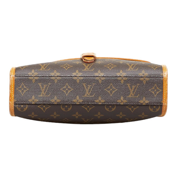 ルイ ヴィトン モノグラム ベルエア ハンドバッグ ショルダーバッグ 2WAY M51122 ブラウン PVC レザー レディース LOUIS VUITTON 【中古】
