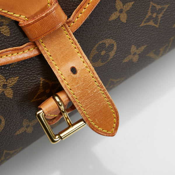 ルイ ヴィトン モノグラム ベルエア ハンドバッグ ショルダーバッグ 2WAY M51122 ブラウン PVC レザー レディース LOUIS VUITTON 【中古】