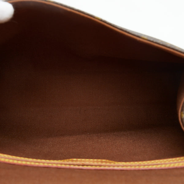 ルイ ヴィトン モノグラム ベルエア ハンドバッグ ショルダーバッグ 2WAY M51122 ブラウン PVC レザー レディース LOUIS VUITTON 【中古】