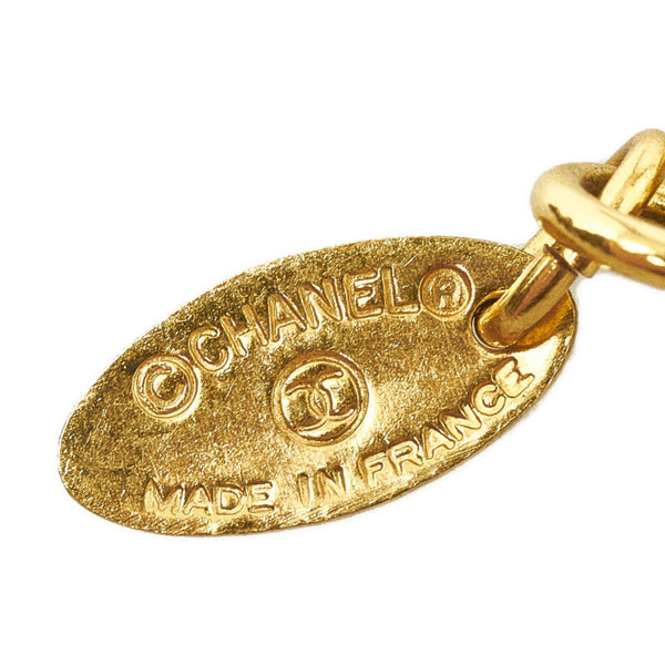 シャネル ココマーク ラウンド ネックレス ゴールド メッキ レディース CHANEL 【中古】