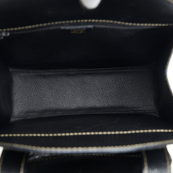 セリーヌ トートバッグ ショルダーバッグ ブラック レザー レディース CELINE 【中古】