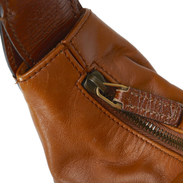 グッチ ホースビット ハンドバッグ ワンショルダーバッグ 115867 ブラウン レザー レディース GUCCI 【中古】