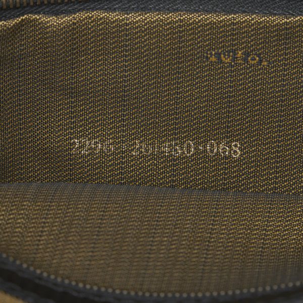 フェンディ ズッカ ボストンバッグ トラベルバッグ 旅行用バッグ ブラウン キャンバス レザー レディース FENDI 【中古】