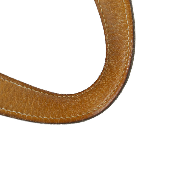 エルメス ヴィクトリア ボストンバッグ トラベルバッグ 旅行用バッグ ネイビー ベージュ レザー レディース HERMES 【中古】