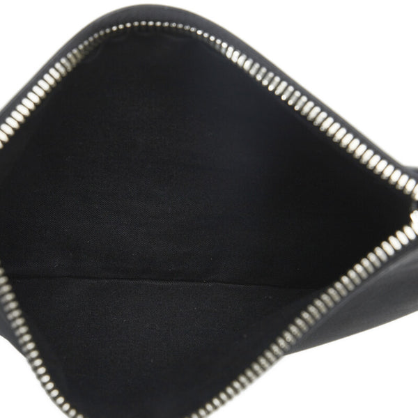 バレンシアガ ネイビーカバス パンチングロゴ ハンドバッグ トートバッグ 339936 ブラック レザー レディース BALENCIAGA 【中古】