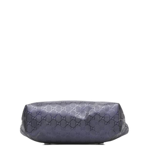 グッチ GGインプリメ ハンドバッグ トートバッグ 211133 パープル PVC レザー レディース GUCCI 【中古】