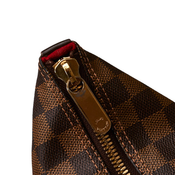 ルイ ヴィトン ダミエ サレヤMM ハンドバッグ トートバッグ N51188 エベヌ ブラウン PVC レザー レディース LOUIS VUITTON 【中古】