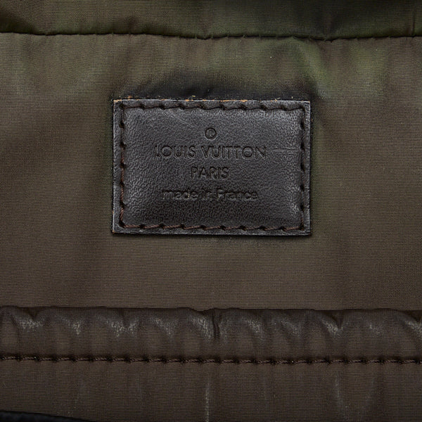 ルイ ヴィトン ダミエ ジェアン ヤック ビジネスバッグ M93082 ノワール ブラック キャンバス レザー メンズ LOUIS VUITTON 【中古】